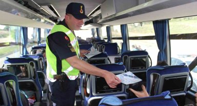 Kaymakam Duru, trafik denetimine katıldı