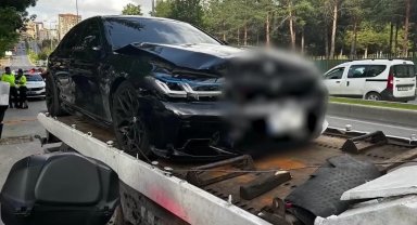 Kayseri'de 2041 yılına kadar ehliyetine el konulan sürücü durmadı