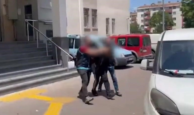 Kayseri'de kesinleşmiş 14 yıl hapis cezası bulunan hırsız yakalandı