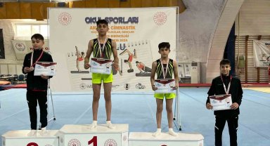 Kayserili cimnastikçilerden 6 altın madalya