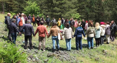 Kazdağları'nda Bitki Hakları Manifestosu okudular