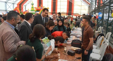 Kemahlı çocuklar doyasıya eğlendiler