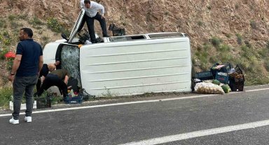 Kemah'ta trafik kazası: 1 yaralı