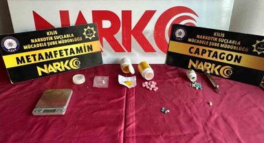 Kilis'te son bir haftada yapılan uyuşturucu operasyonlarında 13 şüpheli gözaltına alındı