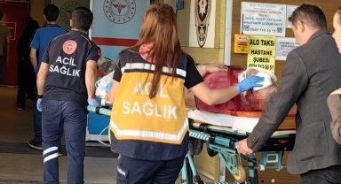 Kiraz ağacından düşen adam ağır yaralandı