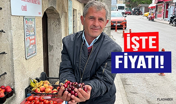 KİRAZ TEZGAHTAKİ YERİNİ ALMAYA BAŞLADI!