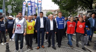 Kırklareli'nde 1 Mayıs kutlamaları