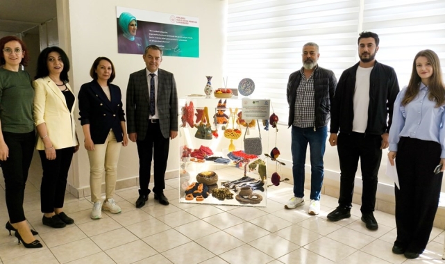 Kırklareli'nde atık malzemeler sanata dönüşüyor