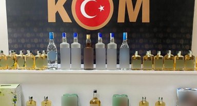 Kırklareli'nde gümrük kaçağı alkol ele geçirildi