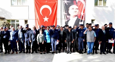 Kırşehir'de özel bireyler bir günlük asker olup yemin etti