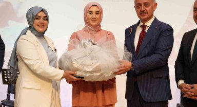 KO-MEK bohçası ile evlenecek kızlara çeyiz desteği