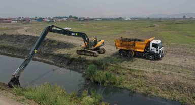 Koku yapan kanala büyükşehir müdahale etti