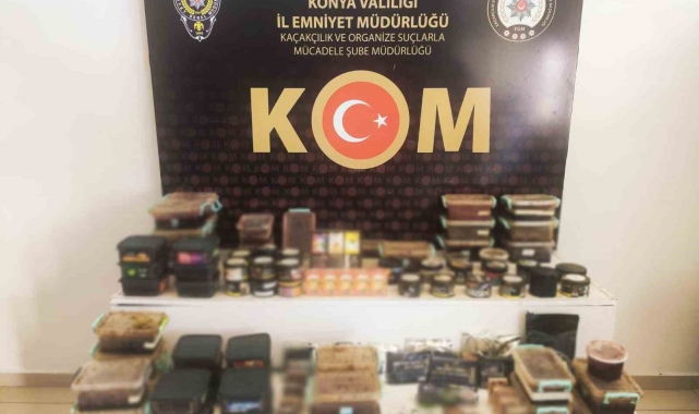 Konya'da 6 milyon liralık kaçakçılık operasyonu: 28 gözaltı