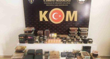 Konya'da 6 milyon liralık kaçakçılık operasyonu: 28 gözaltı