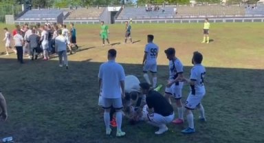 KTÜ'de Spor Şenliğinde saha karıştı, üniversite öğrencileri birbirine girdi