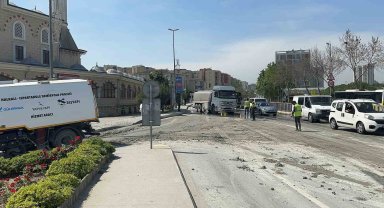 Küçükçekmece'de ilginç kaza