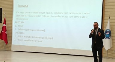 Kulu'da hacı adaylarına seminer