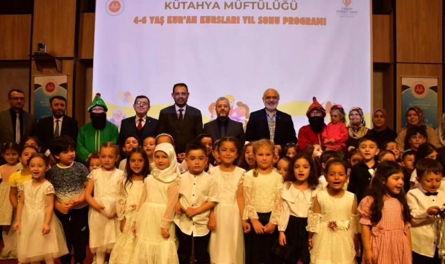 Kütahya'da 4-6 Yaş Kur'an Kursları yıl sonu programı
