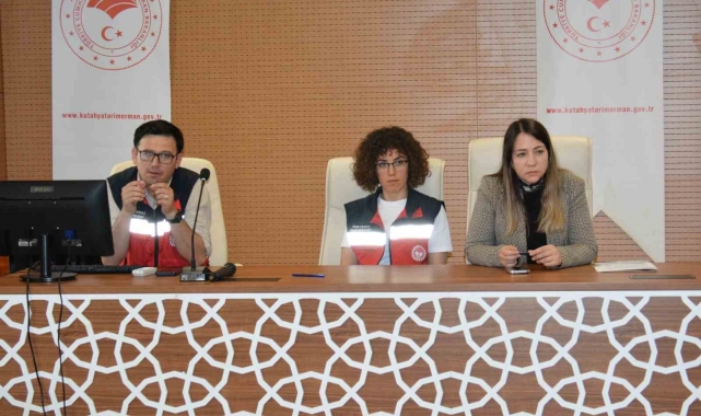 Kütahya'da plan yapmaya yetkili personele, "Tad Portal Dış Kurum Kullanıcı" konulu eğitim