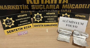Kütahya'da uyuşturucu madde ticareti yapan şüpheli tutuklandı