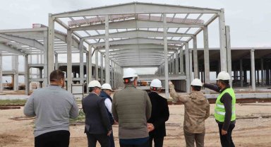 Lastik farikası inşaatında sona gelindi