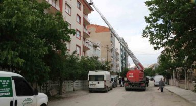 Lokantada ki baca yangını paniğe neden oldu