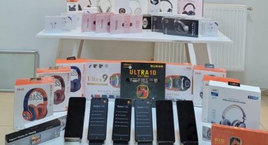 Malatya'da kaçak cep telefonu operasyonu