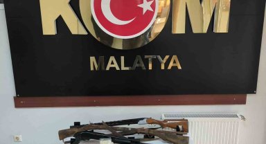 Malatya'da silah operasyonu: 2 gözaltı