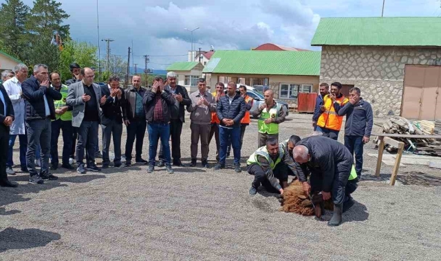 Malazgirt'te konaklama ve dinlenme tesisinin temeli törenle atıldı