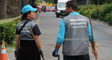 Manisa'da 1 Mayıs coşkusu