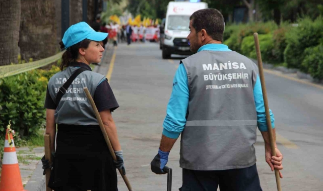 Manisa'da 1 Mayıs coşkusu