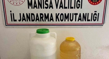 Manisa'da yol uygulamasında kaçak alkol ele geçirildi
