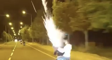 Mardin'de şampiyonluk kutlamalarında tehlikeli hareket