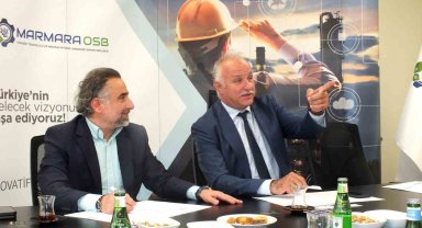 Marmara OSB Yönetim Kurulu Başkanı Menderes Akar basın ile buluştu