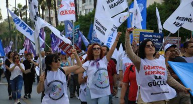 Mersin'de 1 Mayıs coşkuyla kutlandı