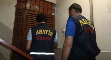 Mersin'de aranan şahıslar operasyonu: 84 gözaltı