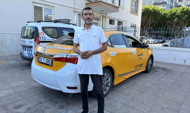Mersin'de taksiciyi alıkoyan biri kadın 2 kişi yakalandı