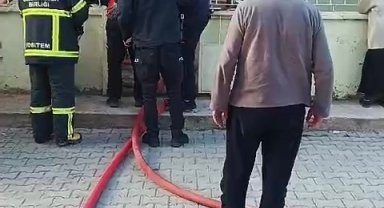 Merzifon'da evde çıkan yangında yaşlı adam hayatını kaybetti