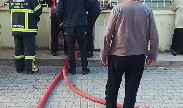 Merzifon'da evde çıkan yangında yaşlı adam hayatını kaybetti