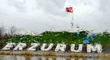 Meteorolojiden Erzurum için yağış uyarısı