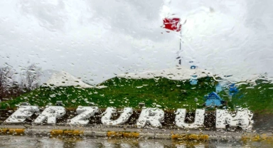 Meteorolojiden Erzurum için yağış uyarısı
