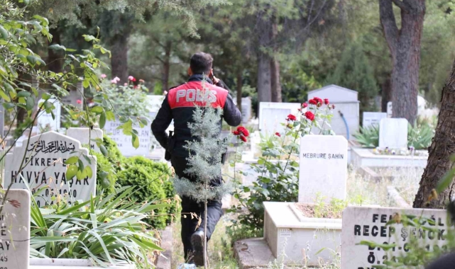 Mezarlıktaki bebek ağlama sesi ihbarı polisi harekete geçirdi
