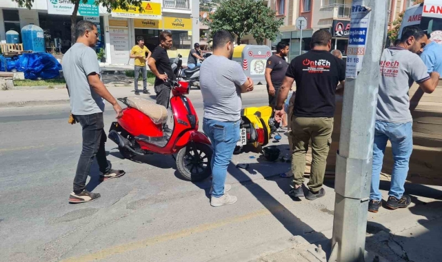 Milas'ta motosikletler çarpıştı: 1 ölü