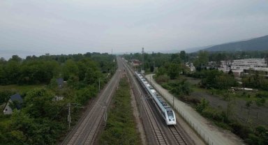 Milli Elektrikli Tren Seti 575 bin yolcu taşıdı