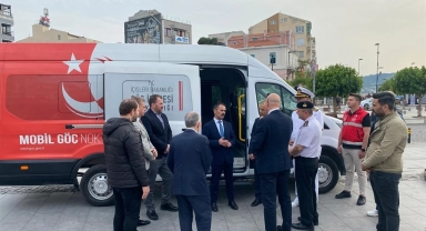 Mobil Göç Noktası Araçları Çanakkale'de