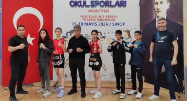 Muay-Thai sporcuları şampiyonadan dereceyle döndü