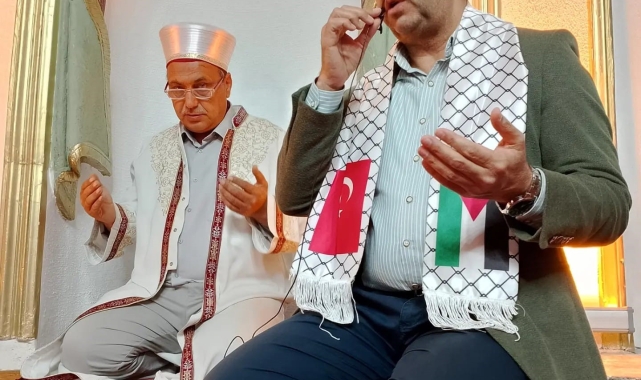 Muğla'da sabah namazında eller Gazze için semaya açıldı