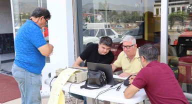 Nazilli Belediyesi mobil vezne aracı hizmetini sürdürüyor