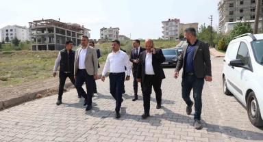 Nevşehir'de bozuk yollar onarılıyor