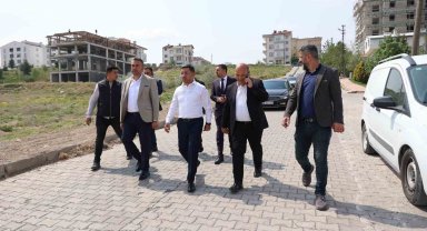 Nevşehir'de bozuk yollar onarılıyor